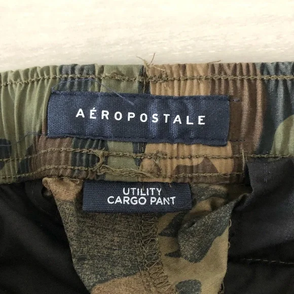 Aeropostale Utility Pant Cargo Camo Sz XS - Picture 5 of 6